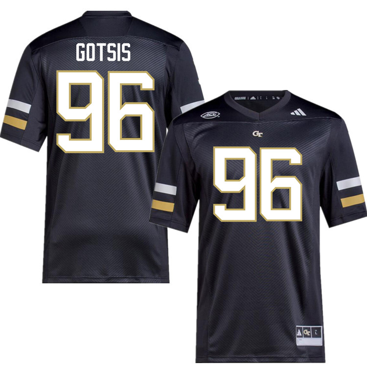 Adam Gotsis Georgia Tech Jerseys,Georgia Tech Yellow Jackets College Football Uniforms-Black Adam Gotsis Georgia Tech Jerseys,Georgia Tech Yellow Jackets College Football Uniforms-Black